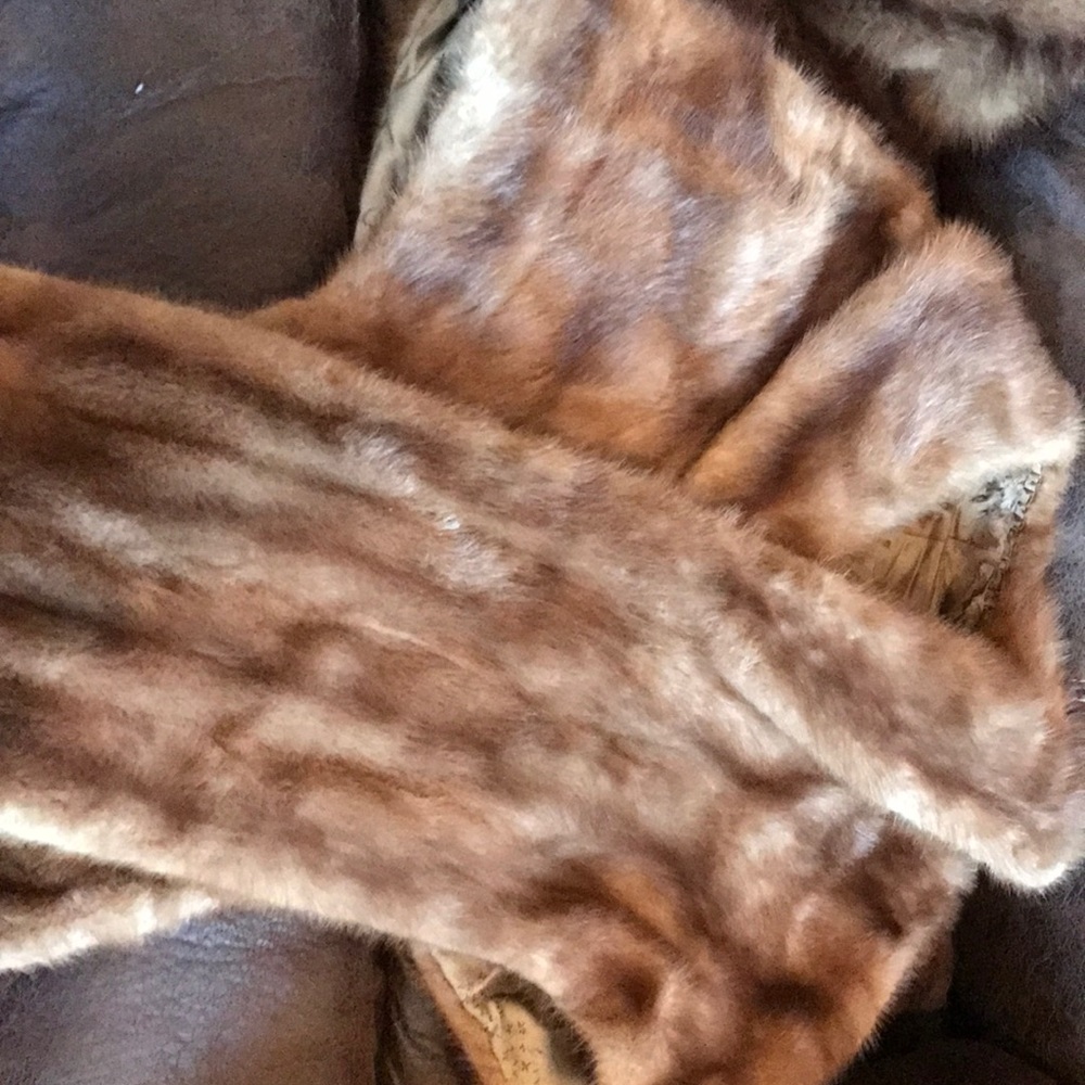 Mink shawl